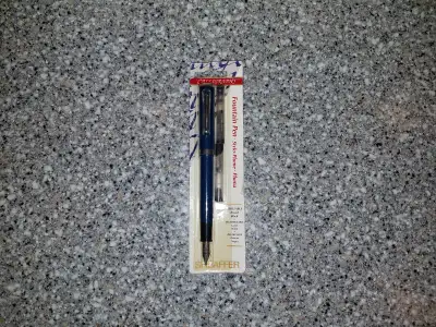 Sheaffer calligraphy fountain pen (sealed new)  (1990), View more