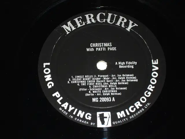 Patti Page - Christmas with (1955) LP62863257233538122