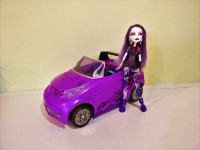 Monster High Spectra Vondergeist et son super cabriolet