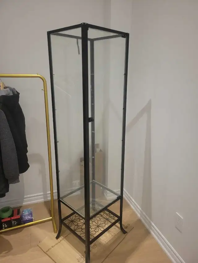 Glass Display Cabinet - three shelf in Hutches & Display Cabinets in City of Toronto - Image 3