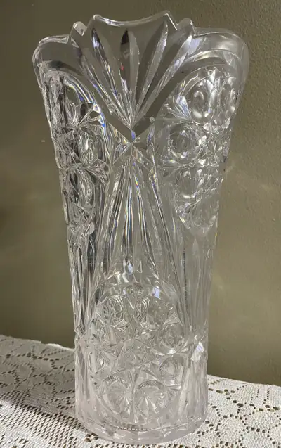 Faux Crystal Look Vase, View more