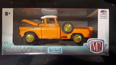 I have for sale a brand new M2 MACHINES CHASE 1:24 1958 CHEVROLET APACHE STEPSIDE 1 OF 500 R64!! If...
