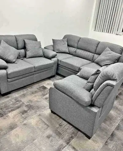 Brand New 3+2+1 Fabric Sofa Set with Free Home Delivery, View more