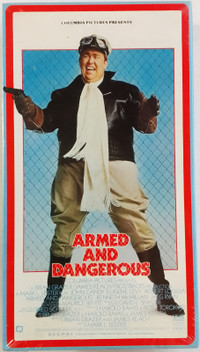 Armed And Dangerous (1986/1987 VHS, USA) / BRAND NEW