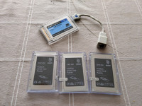 Laptop accessory PCMCIA cards