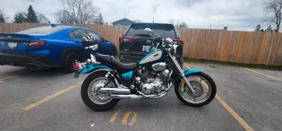 Good condition especially for the age, runs great only selling to upgrade to another bike, passed a...