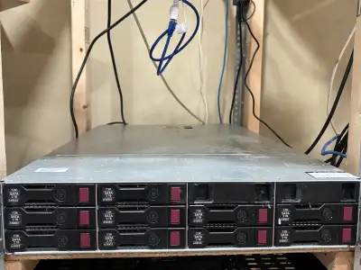 HP Proliant DL380e GEN8 - 96GB - 24TB, View more