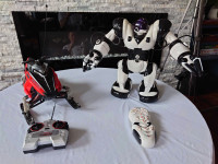 R/C Robot and snowmobile (working)