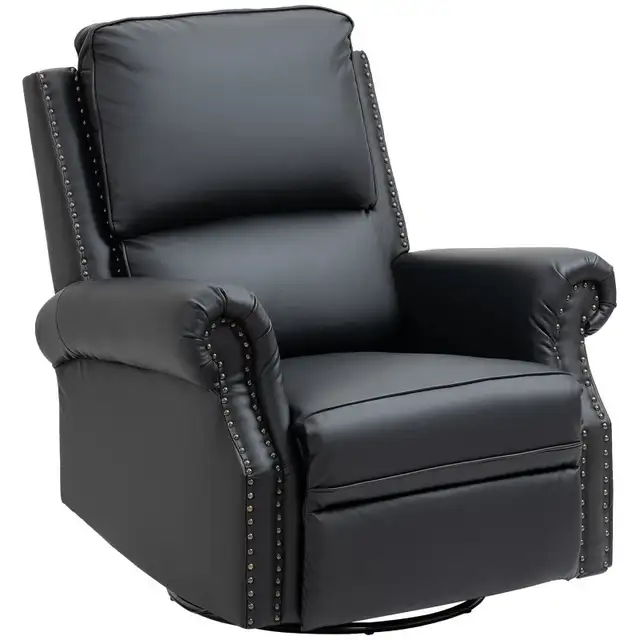 Manual Recliner Chair 360° Swivel Rocking Armchair Sofa in Chairs & Recliners in Markham / York Region - Image 3