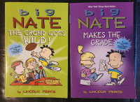 Big Nate Books, The Crowd Goes Wild & Makes The Grade