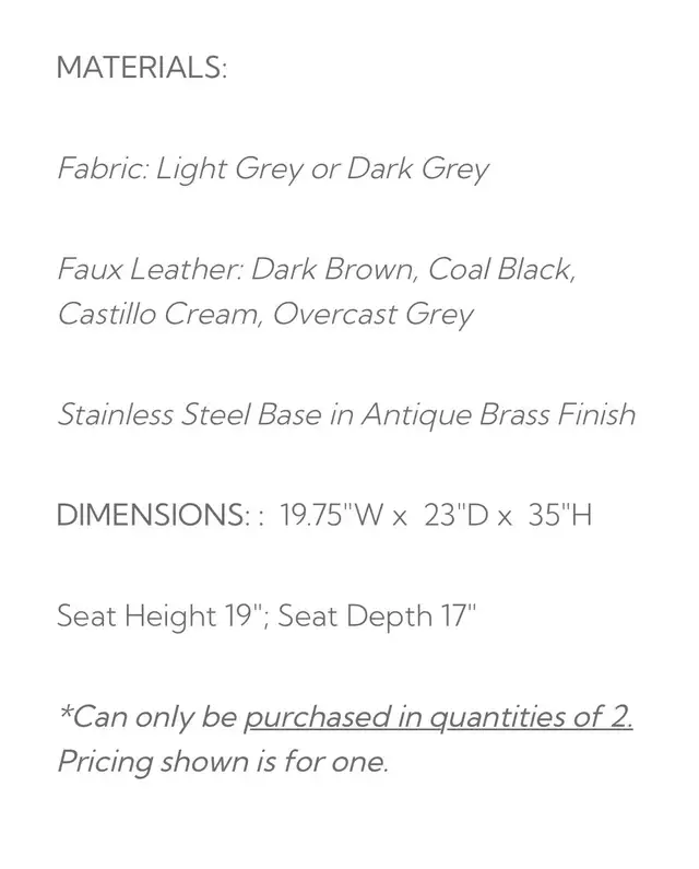 Faux Leather Dinning Chairs  in Dining Tables & Sets in Markham / York Region - Image 3