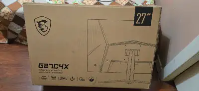 250HZ - Msi gaming monitor - 27" Curved, View more