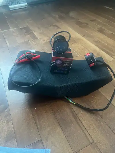 speedometer electric start Tether kill switch ATV seat Everything is brand new and works great! Has...