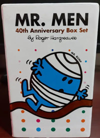 Ensemble de livres d'anniversaire de 40 ans de Mr. Men (10 livre