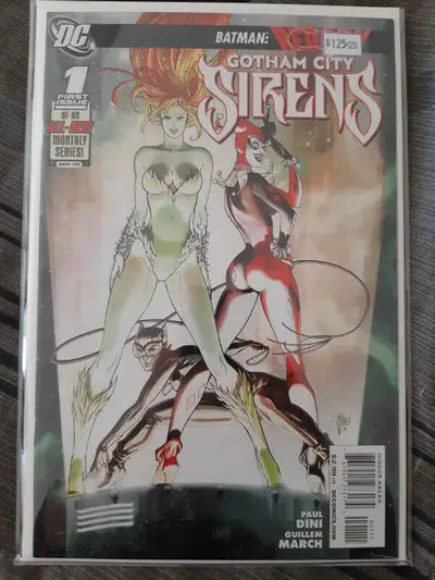 GOTHAM CITY SIRENS 1- 1st Print Mint condition Harley  Quinn, View more