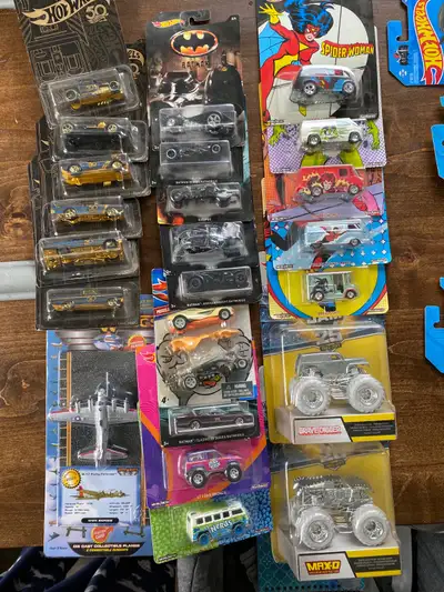 Matchbox cars mostly from 2015, 2016, a couple from earlier years, full set of match box 50th annive...