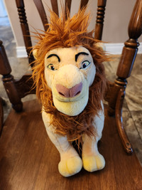 Large plush disney lion king 