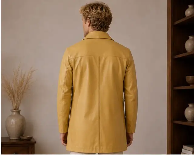 Men’s Premium Leather Jacket in Men's in Oshawa / Durham Region - Image 4