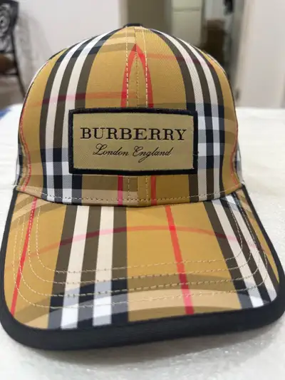Burberry Vintage Check Baseball Cap, View more