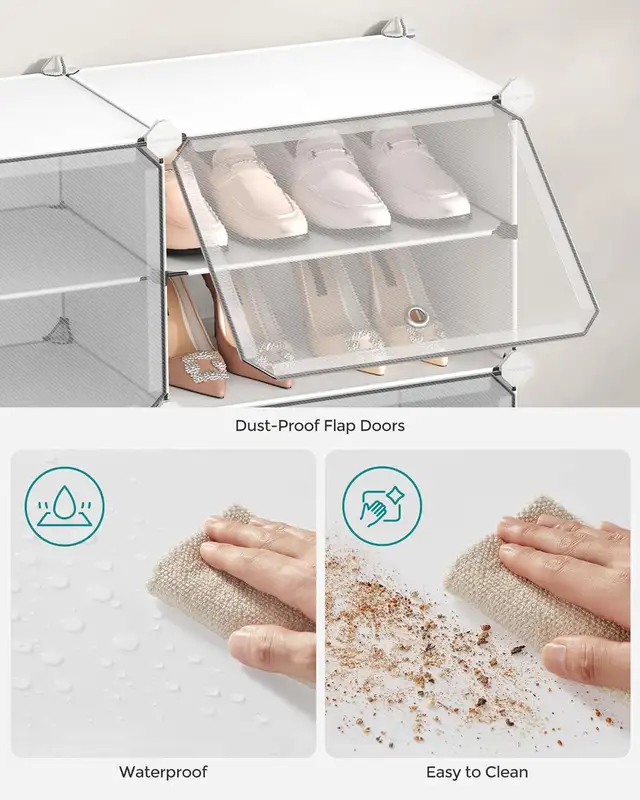 SONGMICS 8-Tier Shoe Rack Organizer in Storage & Organization in Oshawa / Durham Region - Image 9