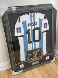Messi Signed Argentina With *COA Beckett *