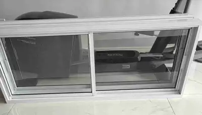 Sliding Window 22 .75 inches height by 54.5 inches length by 8 inches wide. Window is new never been...