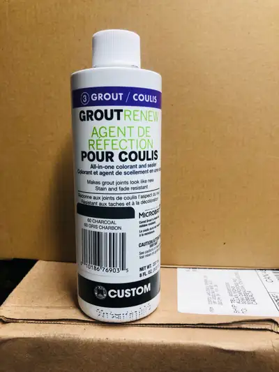 Grout Renew & Sealer - Charcoal, View more