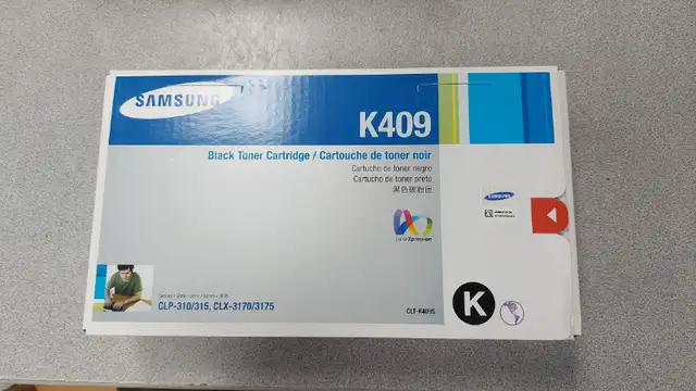 GENUINE new Samsung K409 black laser printer toner cartridge in Printers, Scanners & Fax in City of Toronto - Image 3