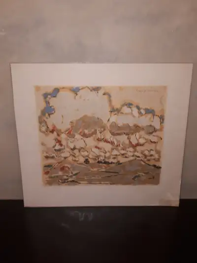 RARE LIMITED EDITION – David Milne's “CLOUDS” - 1959, View more