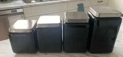 4 piece Canister Set, View more