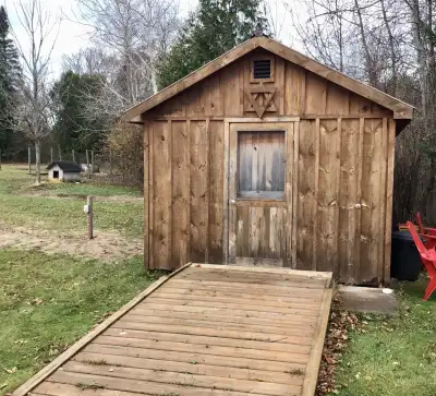 CEDAR STORAGE SHED, View more