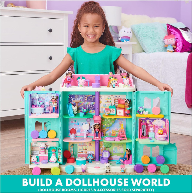 NEW Gabby’s Purrfect Dollhouse with 15 Pieces in Toys & Games in Markham / York Region - Image 2