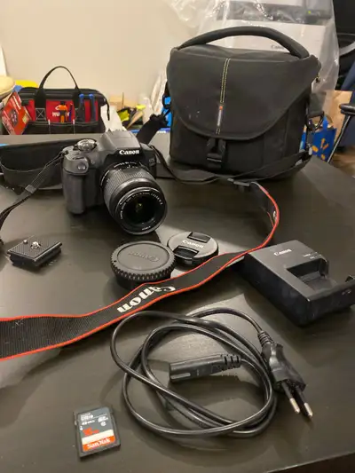 Canon 2000D Professional Camera Full Package- Negotiable, View more