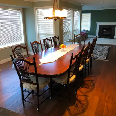 Beautiful Cherry Dinning Room Table, View more
