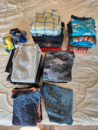 Boys size 5/6 clothing lot, 30 pieces of mixed clothing