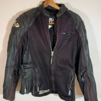 Joe rocket motorcycle jacket with protections