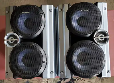 SONY SPEAKERS Model SS-RG444 # I Will NOT respond to Is it available # Price is firm, no offers, ser...