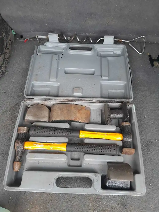 Auto Body Hammer and Dolly Set