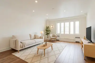 unfurnished 4 1/2 for rent westmount adj.