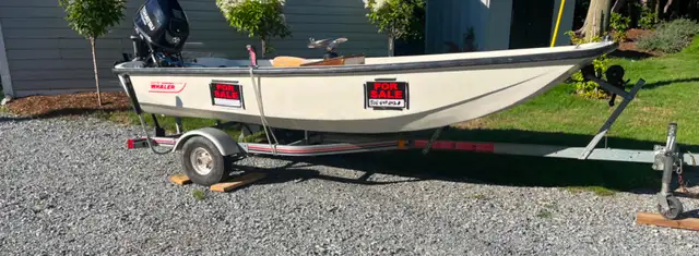 13 Ft Boston Whaler for Sale in Powerboats & Motorboats in Saint John - Image 3