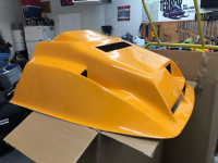 Reproduction snowmobile hoods