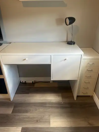 Note: Desk and Drawer Unit can be sold separately. Please inquire for separate pricing. Upgrade your...