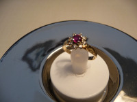Ruby & Diamond Ring Size 6.5