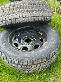 265/65/R17 Winter Tires On Rims