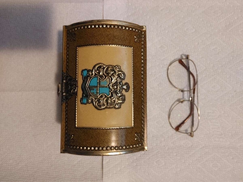 Very rare nice Victorian style jewelry box card holder etc Arts