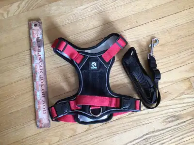 NEW - Size Small - DUOMM Dog Harness - 18 .5 inches around Belly, View more