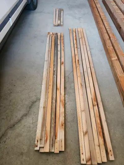 2 x 2 lumber various lengths ($0.20 per foot), View more