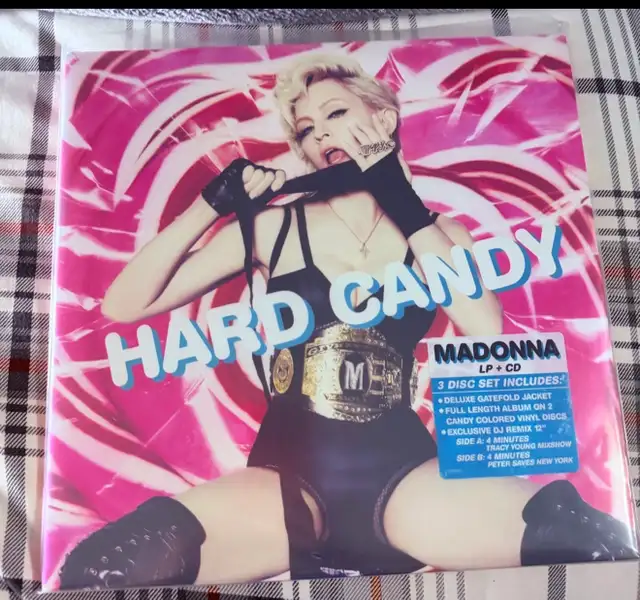 Madonna Hard Candy Vinyl LP + CD 3 Disc Set