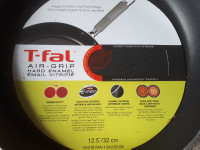 New T-fal Air-grip frying pans 12.5"