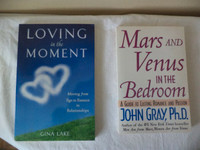 Books Mars & venus in the bedroom & Loving in the moment
